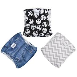 Eco-Friendly Washable Male Dog Belly Bands - 3 Pack - S (DM06)
