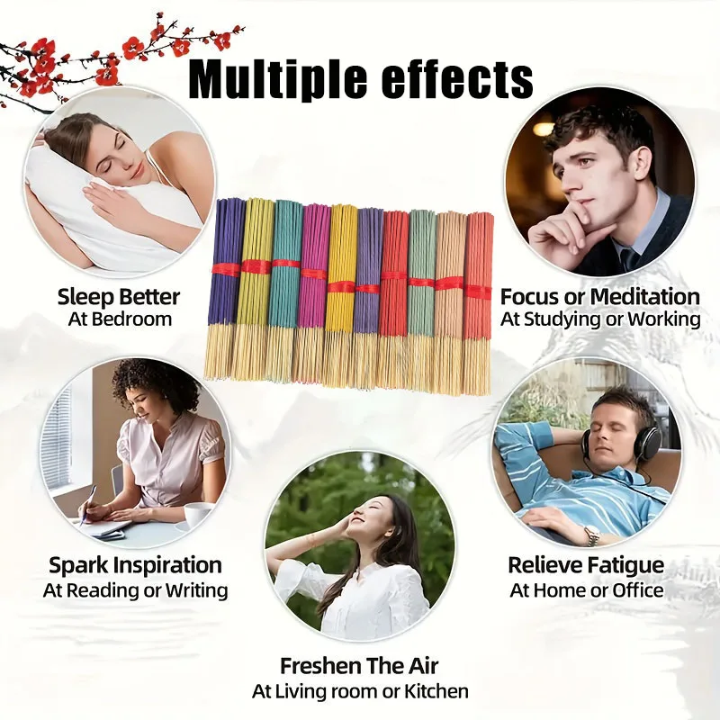 7 Sets 140 Incense Sticks 4