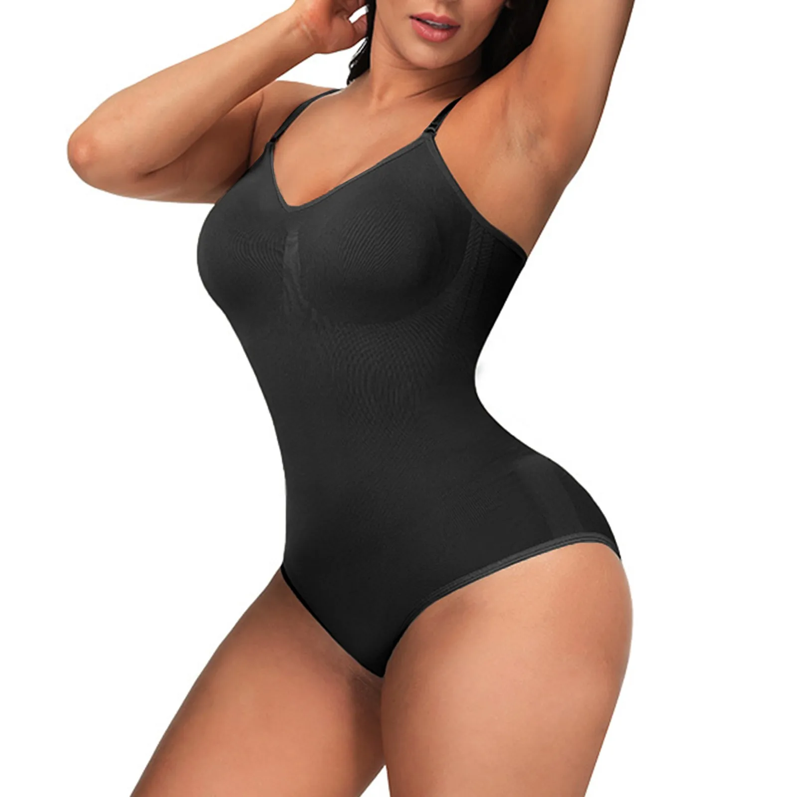 Women Body Shaper Seamless Shapewear Bodysuit Tummy Control Butt Lifter Invisible Under Dress