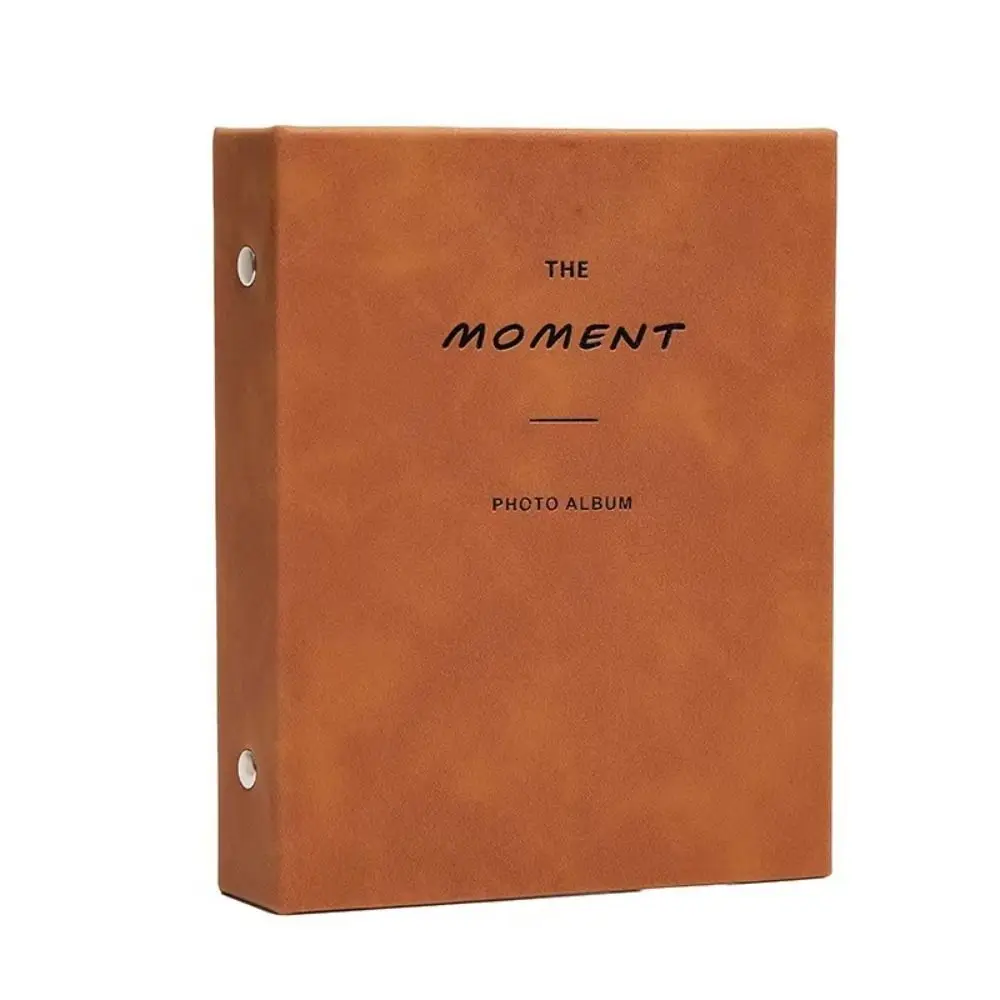 64 Pockets Instant Camera Photo Album PU Leather Suede Surface Memorial Booklet for /Fujifilm Instax Mini 12/11/EVO