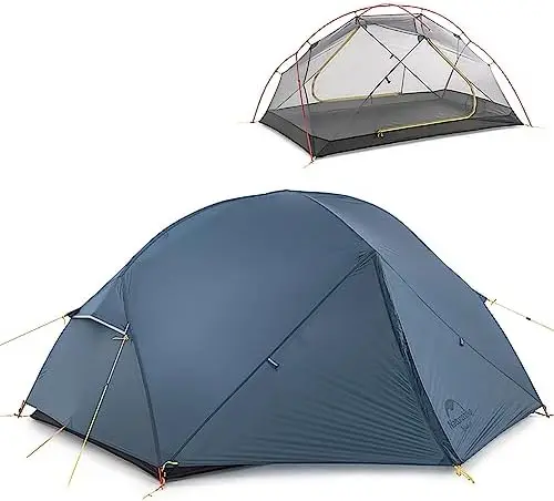 

Mongar 2 Person Backpacking Tent 3 Season Camping Ultralight Lightweight Tent Double Layer Free Standing Tent for Camping Hiking