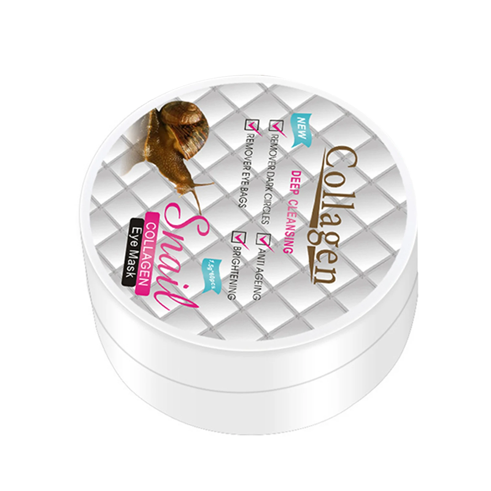 

Snail Wrinkles Reducing Eye Patches Anti-Aging Eye Bag Removing Hydrating Patches for Eye Bags Wrinkle Remove