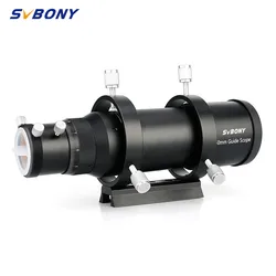 SVBONY SV106 Guide Scope 50、60mm Multi-Use Fully Multi-coated Solidly with Helical Focuser for CCD Astronomy Camera or Eyepiece