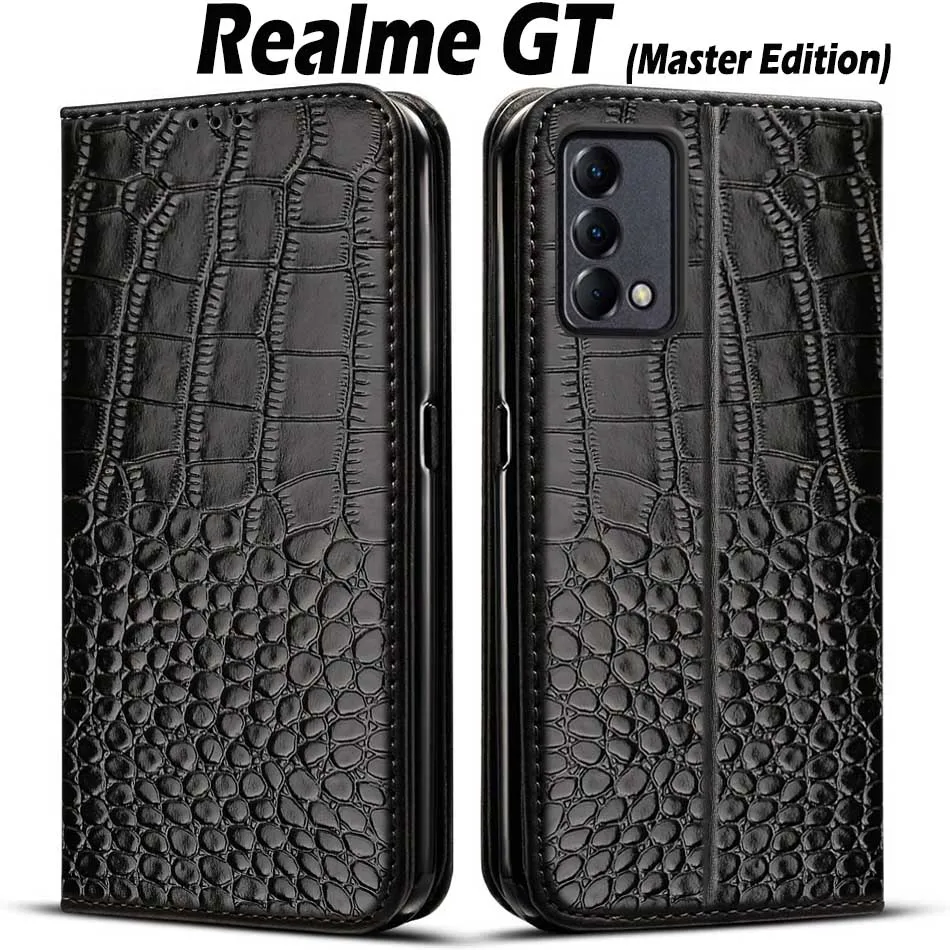 Luxury Flip Leather Wallet Phone Case Cover for Realme GT Master Edition 5G