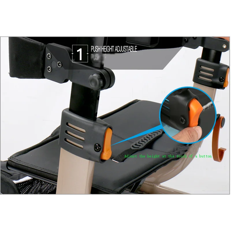 Seniors Shopping Cart Trolley Elderly Walker Adult Height Adjustable Seat By Legs And Arms Lightweight Aluminum Folding Walker 13 Seniors Shopping Cart Trolley Elderly Walker Adult Height Adjustable Seat By Legs And Arms Lightweight Aluminum Folding Walker 7