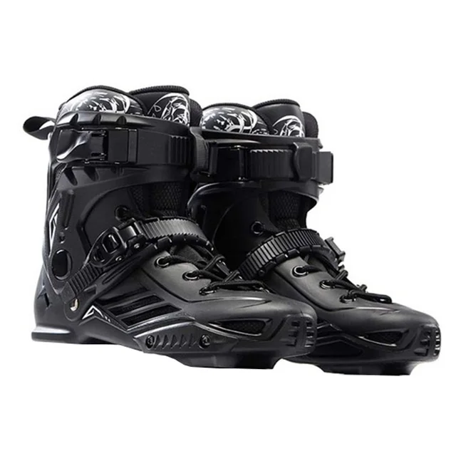 Original RS6 Inline Skate High Ankle Boots Size 35-46 Professional Slalom Adult Roller Skating Sliding Free Speed Up Boots