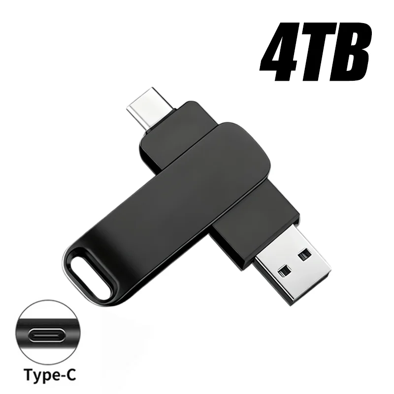Ultra-Speed Metal Flash Drive - 64TB USB 3.2 Waterproof Type-C Pen Drive