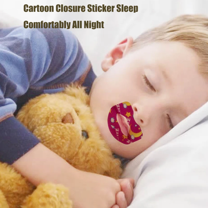 30Pcs Baby Sleep Strips Hypoallergenic Anti-open Mouth Sleeping Tape Kids Adult Breathing Correction Patch Baby Care Tools
