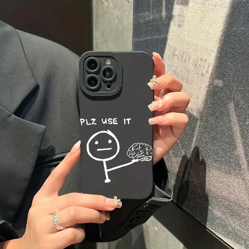 Funny Matchman Design Protective Phone Case