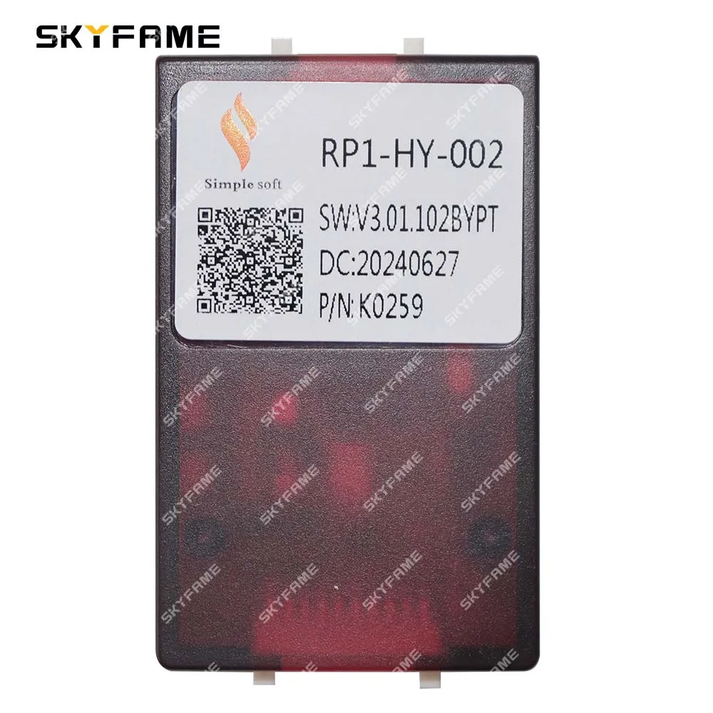 Car Android 16Pin Wiring Harness Cable Adapter car wire cable adapter for Kia Sedona Carnival Decoder HY-SS-04/RP1-HY-002