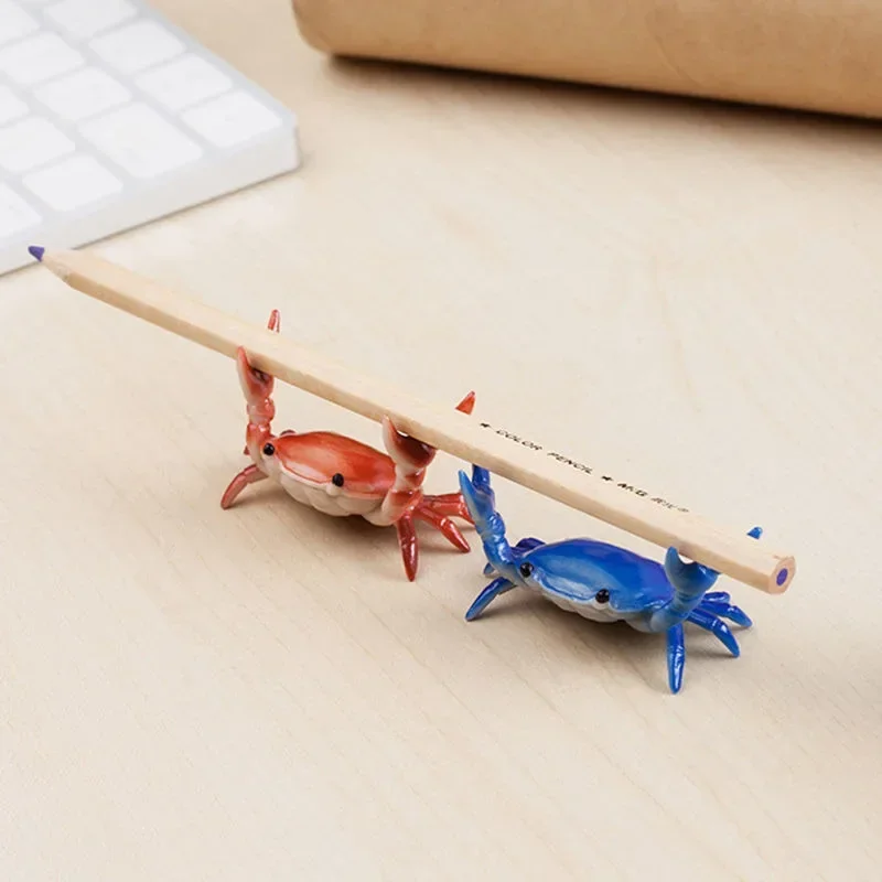 Pen Holder Weightlifting Crab Pen Holder Simulation for Students
