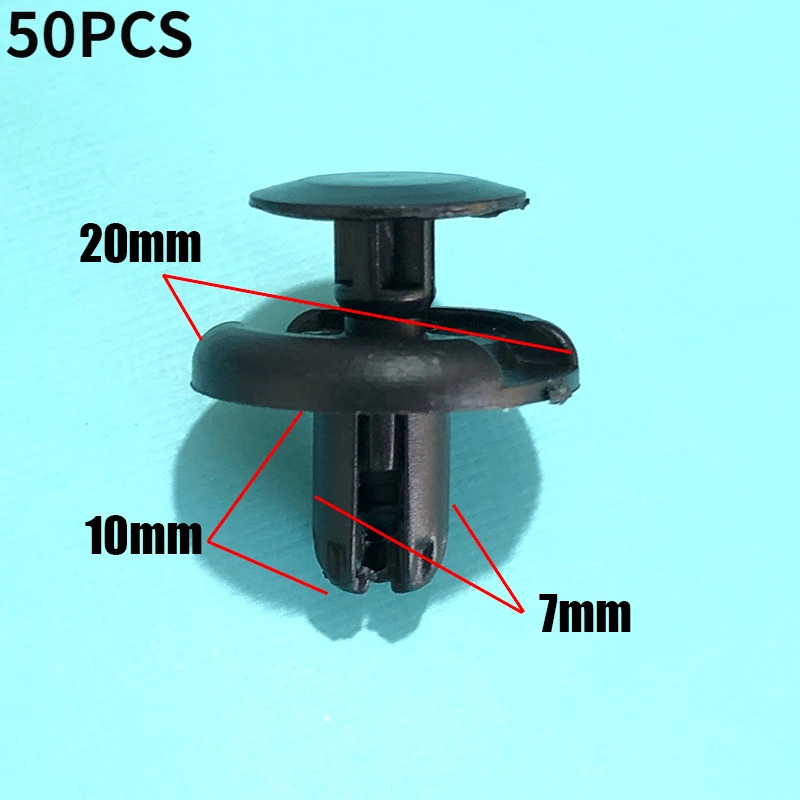 BumperFenderLinerSplashClipsFastenerForMitsubishiToyotaCamry