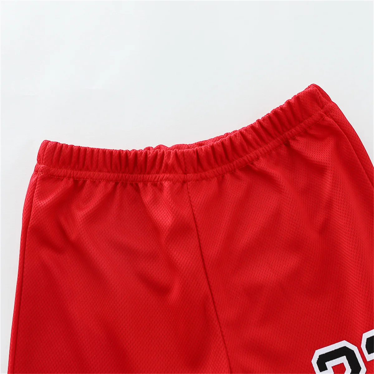 2PCS Children's Summer Fashion Tank Top Basketball Suit Baby Sleeveless Shorts Sports Set 6