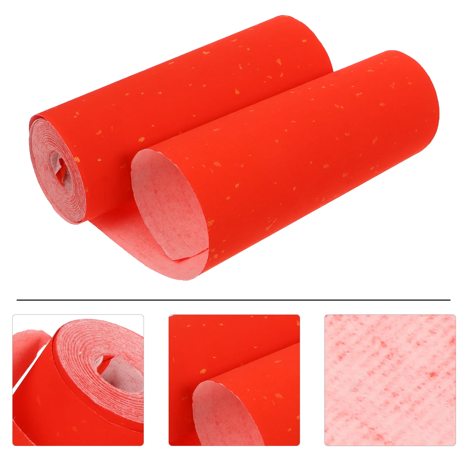 

Red Xuan Paper Fine Red DIY Blank Decor Gift Couplet Paper Calligraphy Paper