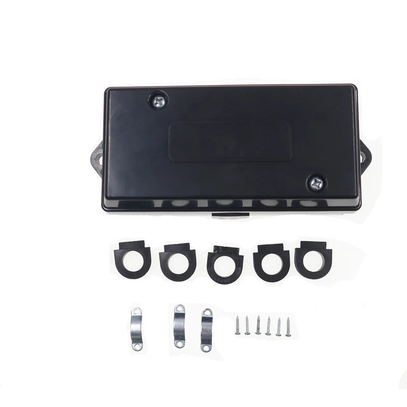 Car harness 7-pin cable waterproof junction box American trailer plug junction box Outdoor RV cable waterproof
