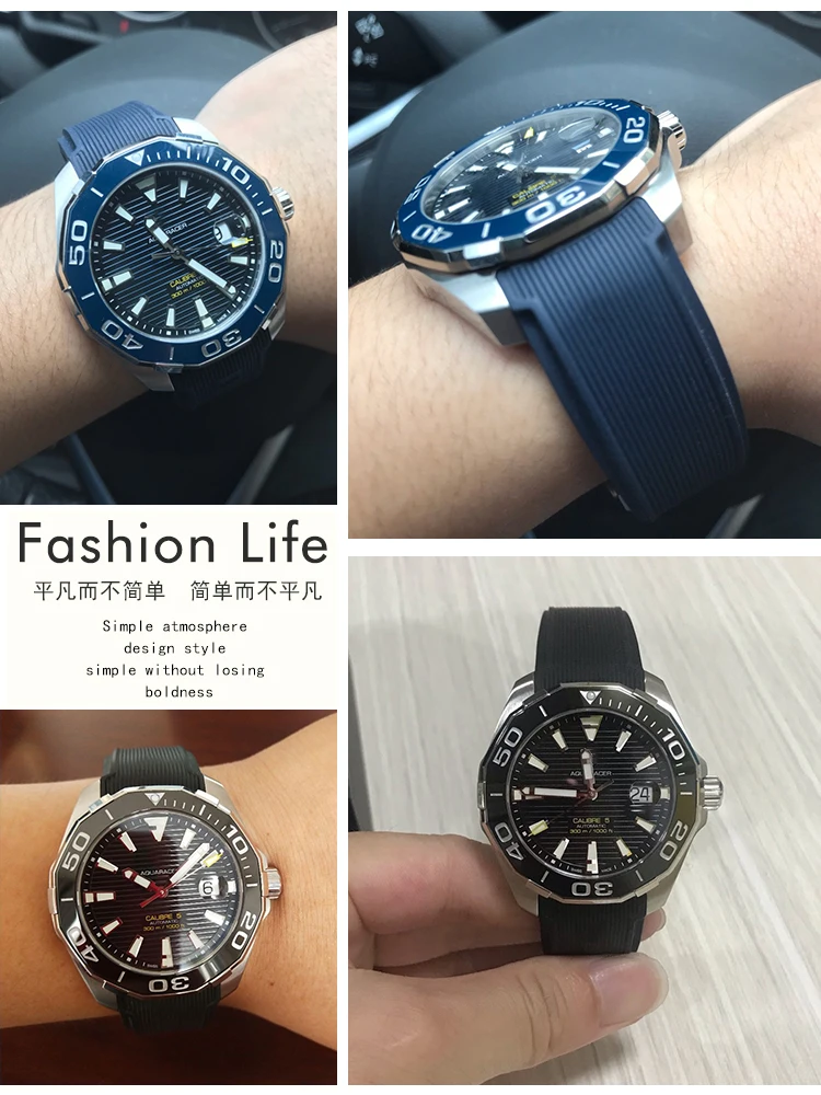 Wrist Tag Heuer Aquaracer Calibre 41mm Lug To Lug Wrist Tag Heuer