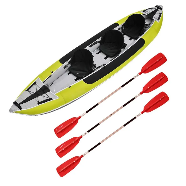 High Quality Foldable Drop Stitch Canoe Sit In Portable 3 Person Folding Kayak portable 7 lcd underwater fishing video camera deep underwater fish finder ice fishing kayak boat shore fishing camera