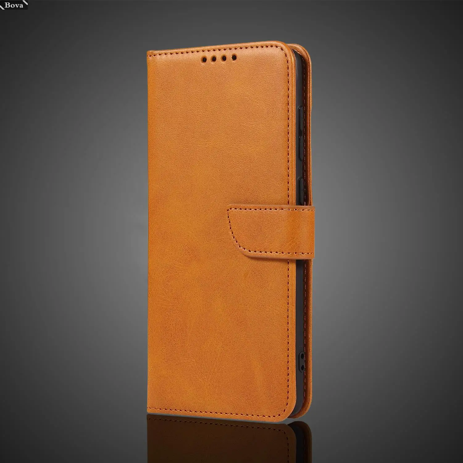 Elegant Leather Card Holder Wallet Phone Case - Premium Protective Cover