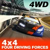 RC Cars Four-wheel Drive Drift Car High Speed Remote Control 2.4G  Classic Professional Racing Car for Children Toy Car Gift 4