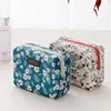Women Travel Cosmetic Bag Multifunction Geometric Makeup Bags PU Leather Waterproof Portable Toiletries Organizer Make up Cases 1