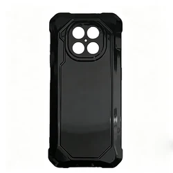 Black Transparent Soft TPU Protective Phone Case for Cubot Kingkong ES 5 (Black)