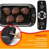 Indoor Smokeless Grill, Techwood 1500W Electric BBQ Grill with Temperature Control, Korean Grill Removable Grill 3