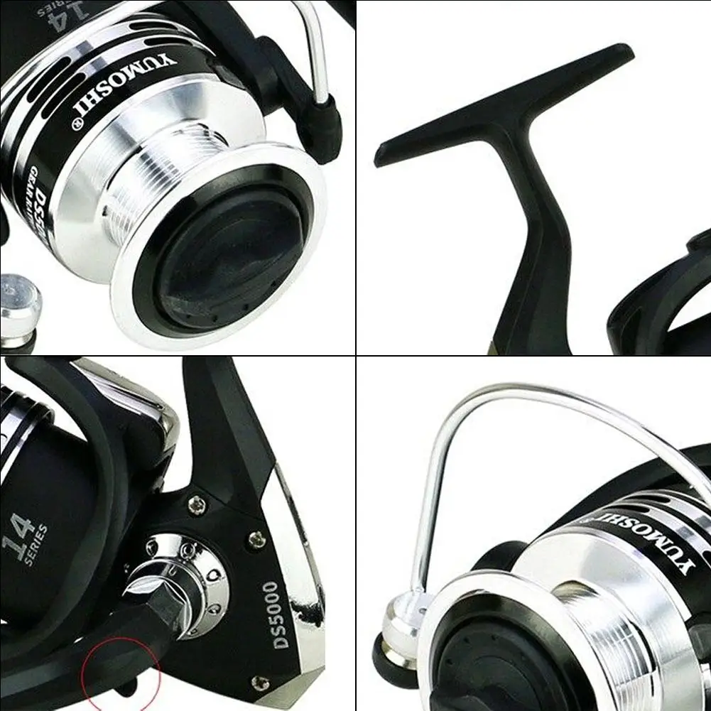 Custom Power Handle Reel Baitcasting Fishing Mesin Pancing Eva