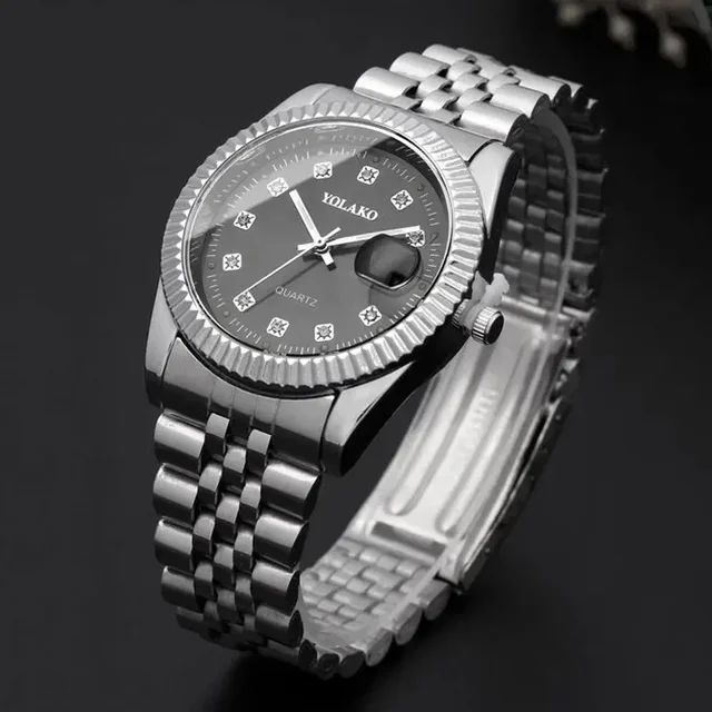 Mens Gold Watches  Business Quartz Watch - Image 2