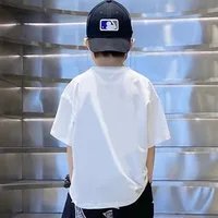 الصيف Oufi T قميص الأطفال القمصان ملابس للمراهقين الملابس تي شيرت بلايز بوي بنين 6yrs 12yrs قصيرة الأكمام المحملة في سن المراهقة 5