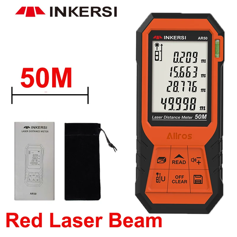 Medidor De Distancia Digital Telemetro Laser Distancia 120m