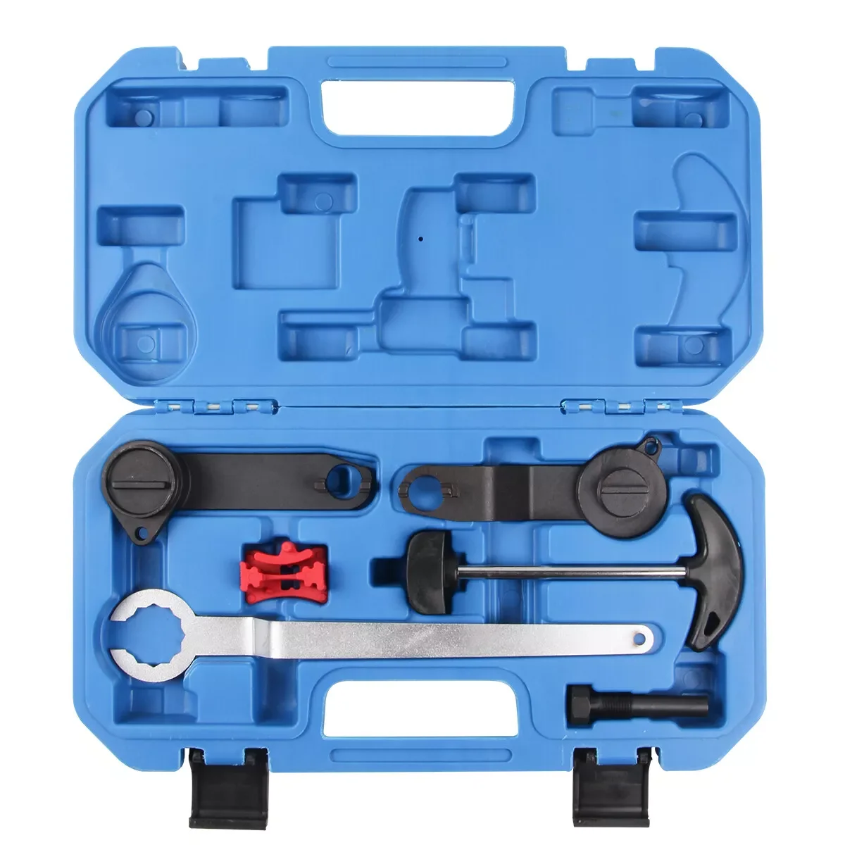 CASTEX Motorwigset, gereedschapsset voor het blokkeren van nokkenas, compatibel met Citroen Peugeot DS Opel 1.2L PureTech PSA; 1,2 l Turbo PURETECH Euro versie 6.4 - Made in EU