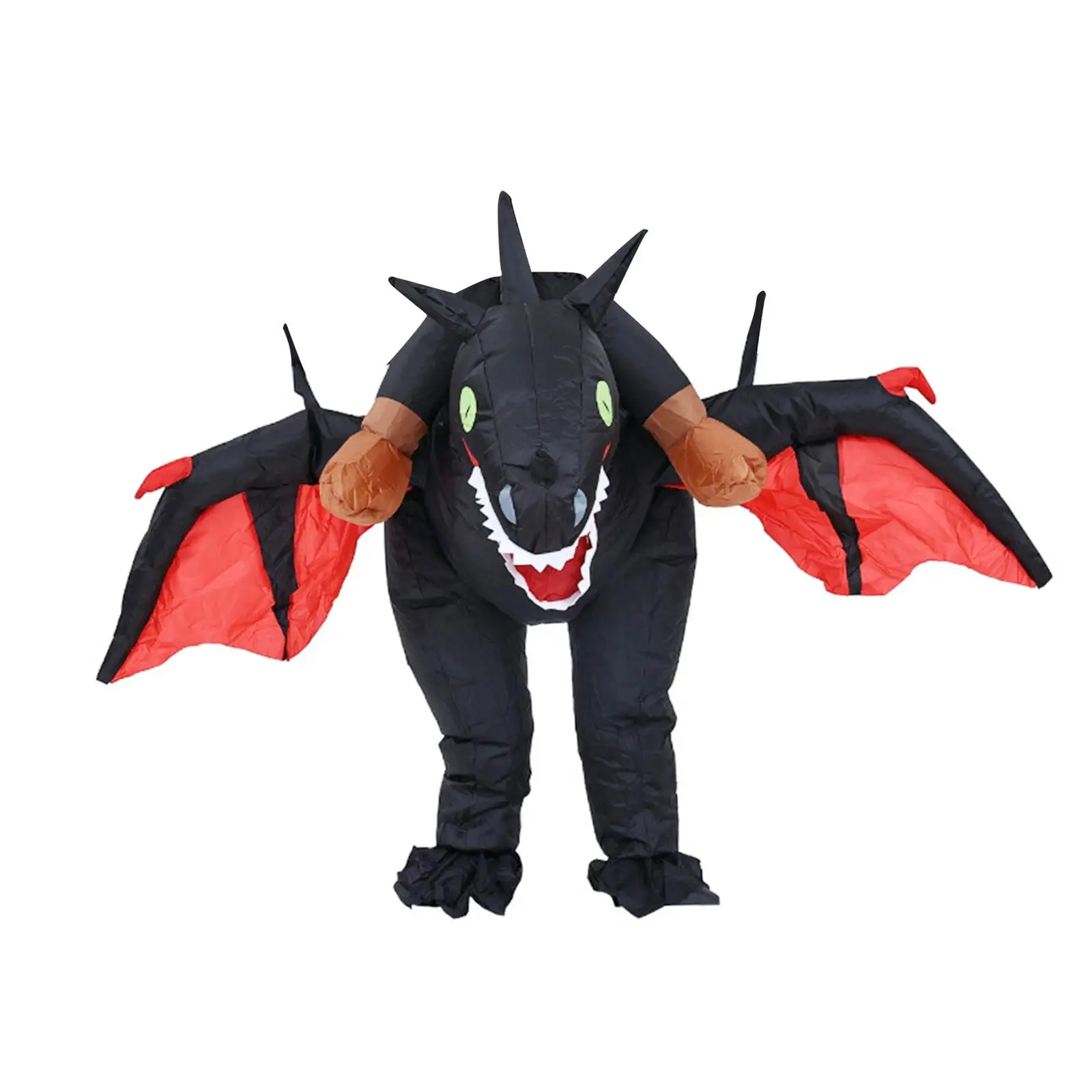 Inflatable Halloween Dragon Costume Dress up Suit with Air Blower Outfit for Festival Stage Performance Party Carnival Holiday Inflatable Halloween Dragon Costume Dress up Suit with Air Blower Outfit for Festival Stage Performance Party Carnival Holiday