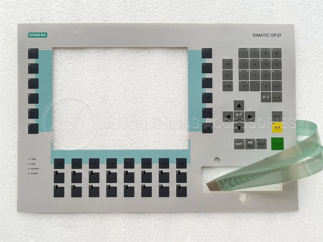 para Op37 6av36371ll000ax0 Membrana Teclado 6av3637-1ll00-0ax1 Membrana Teclado Botão Novo - Imagem 4