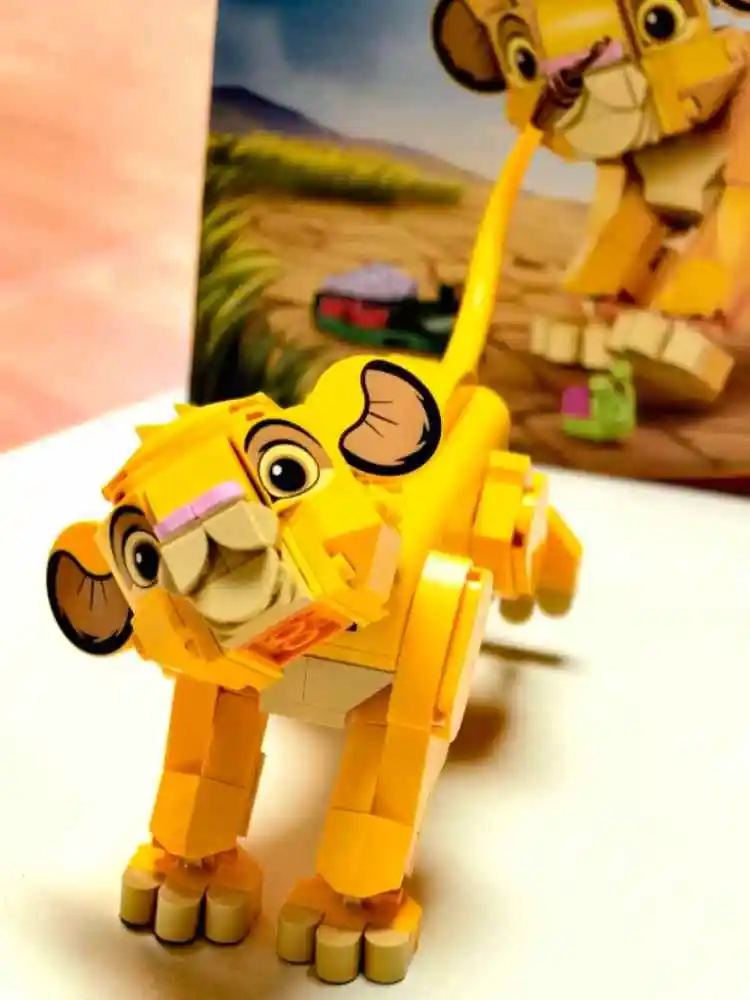 Animal Building Blocks Toy 222pcs Animal Model Building Blocks 43247 Lion 43243 Assemble Bricks Puzzle Toys For Girls Boys Gifts