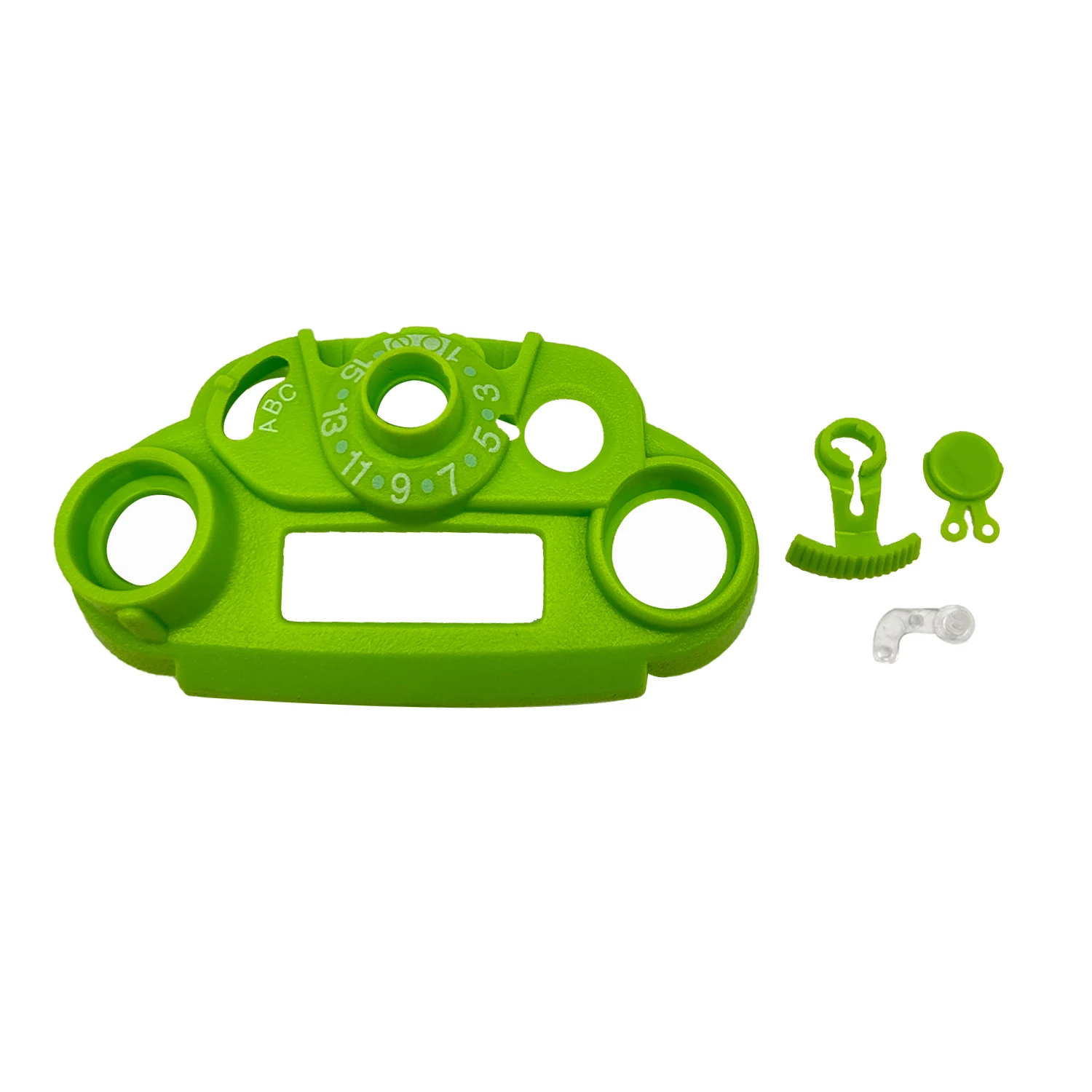 5pc Green Top Plastic Bezel Cover Replacement For APX6000 APX7000 Handheld Radio