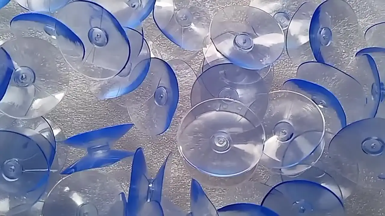 Clear Plastic Suction Cups – 50 Pcs, 20mm Double-Sided, For Car, Home, Glass, Tiles, Easy To Use & Remove