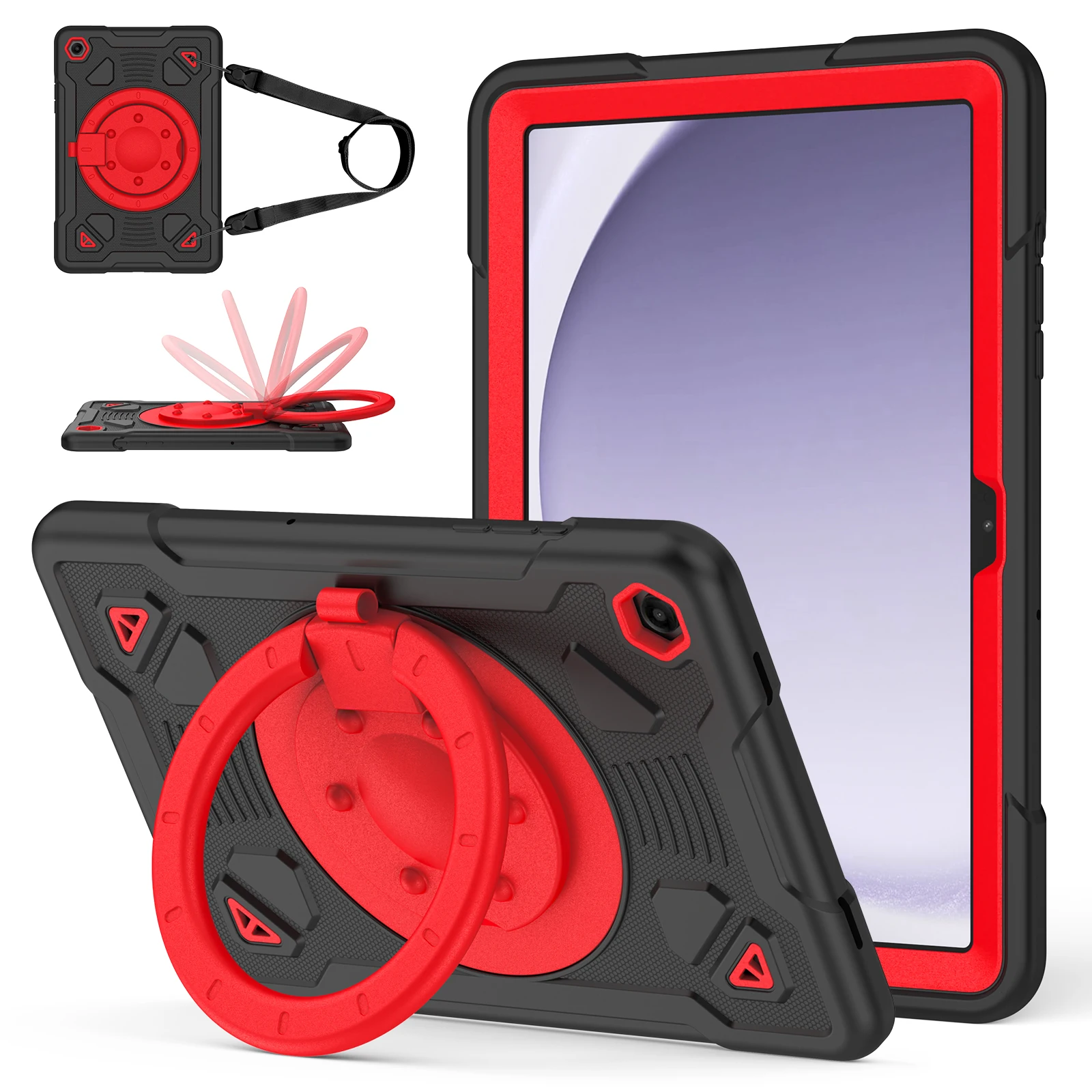 Vibrant Kids Tablet Case with Pen Tray and Enhanced Protection