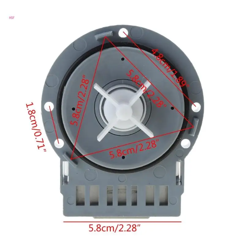 Drain Pump Motor Water Outlet Motors Washing Machine Parts For for lg Midea Lit images - 6