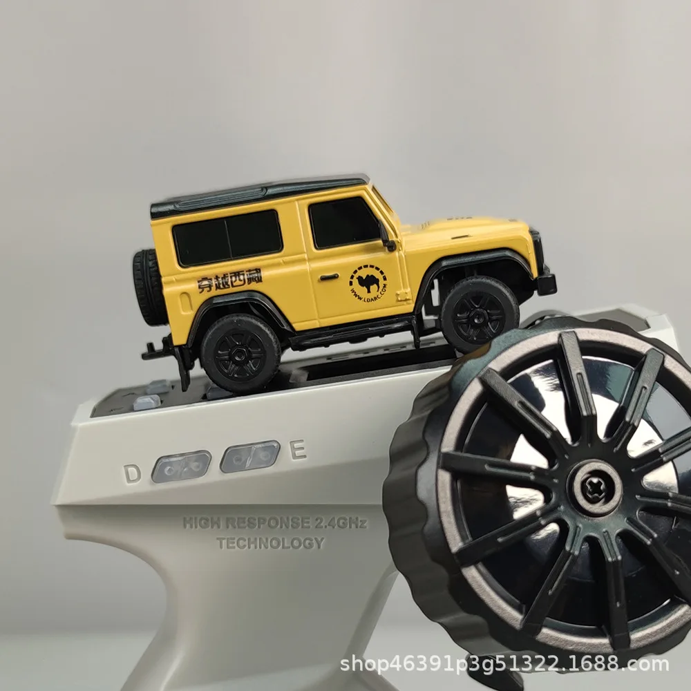 LDARC R01 1:64 Rc Car MINI Remote Control Model Car Tabletop Crawler Vehicle RTR 2.4GHz Custom Adults Hobby Children's Toy 6