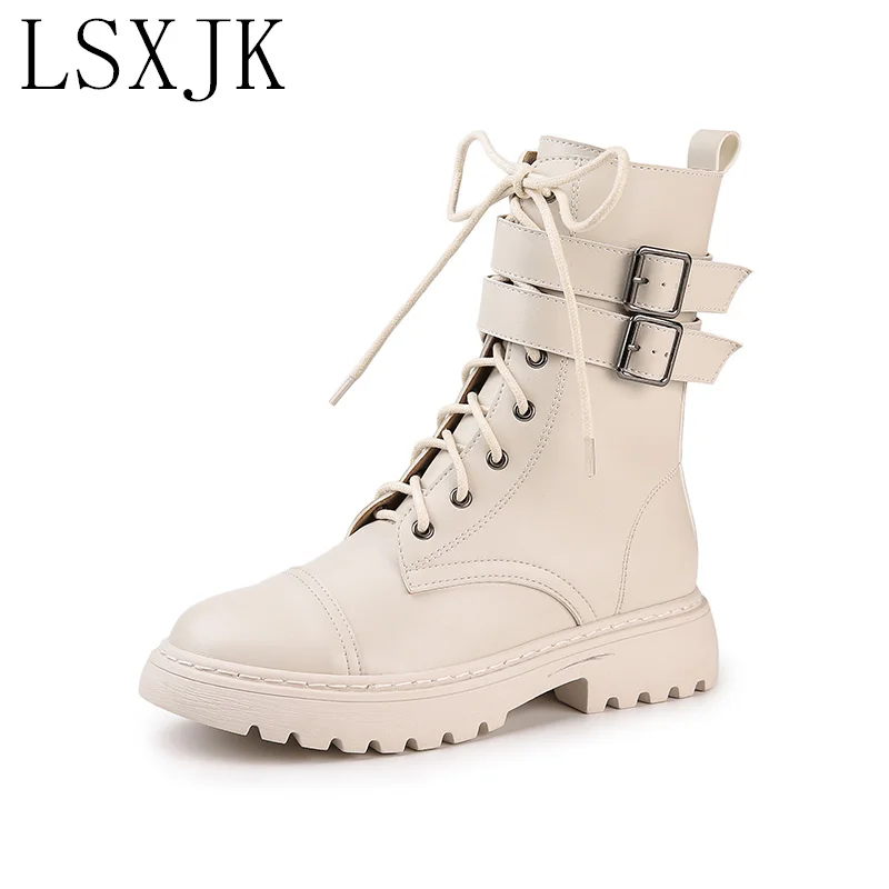

Genuine Leather Boots for Women Heels Ankle Boots Female Rubber Designer Shoes Woman Booties Zipper Platforms Ladies Shoes 2022