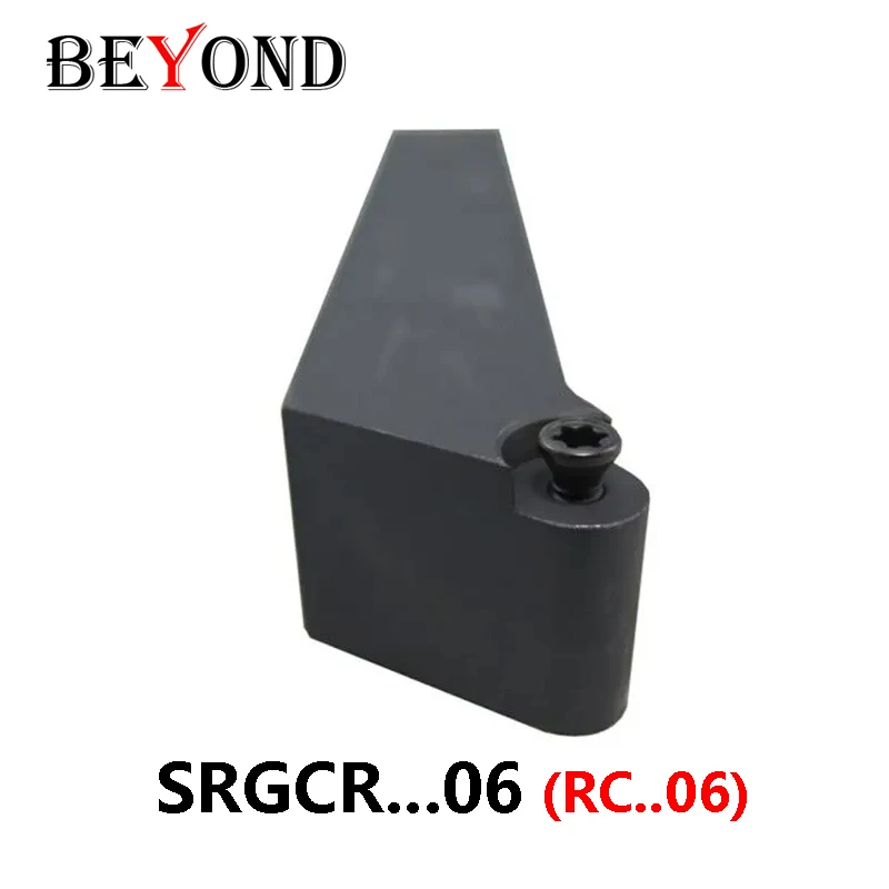 

BEYOND Turning Tool Holder Shank Solid Carbide Inserts SRGCR 1616 SRGCR1212F06 External Lathe Cutter Bar 20mm 16mm