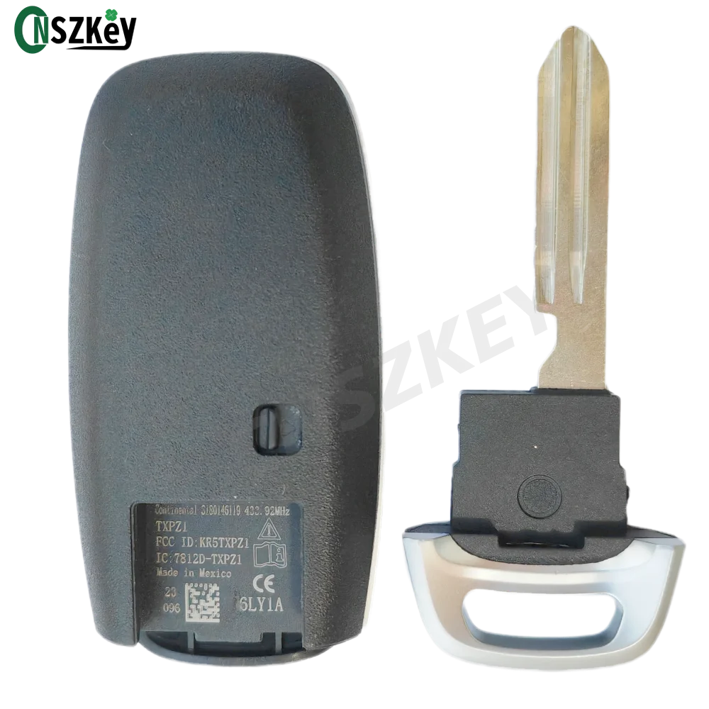 CNSZKEY FCC ID: KR5TXPZ1 OEM スマートリモートキー FOB 434Mhz FSK
