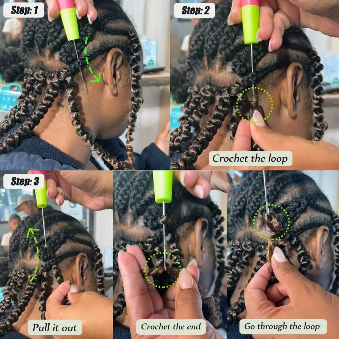 syntheticShort Passion Twist Hair Pretwisted Passion Twist crochet Hair Pretwisted crochet extensions 10 inch