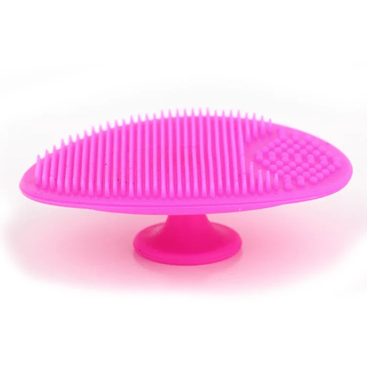 Round Face Silicone Brush Children's Shampoo Brush Clean Soft Hair and Remove Blackheads Deep Cleaning Facial Tools