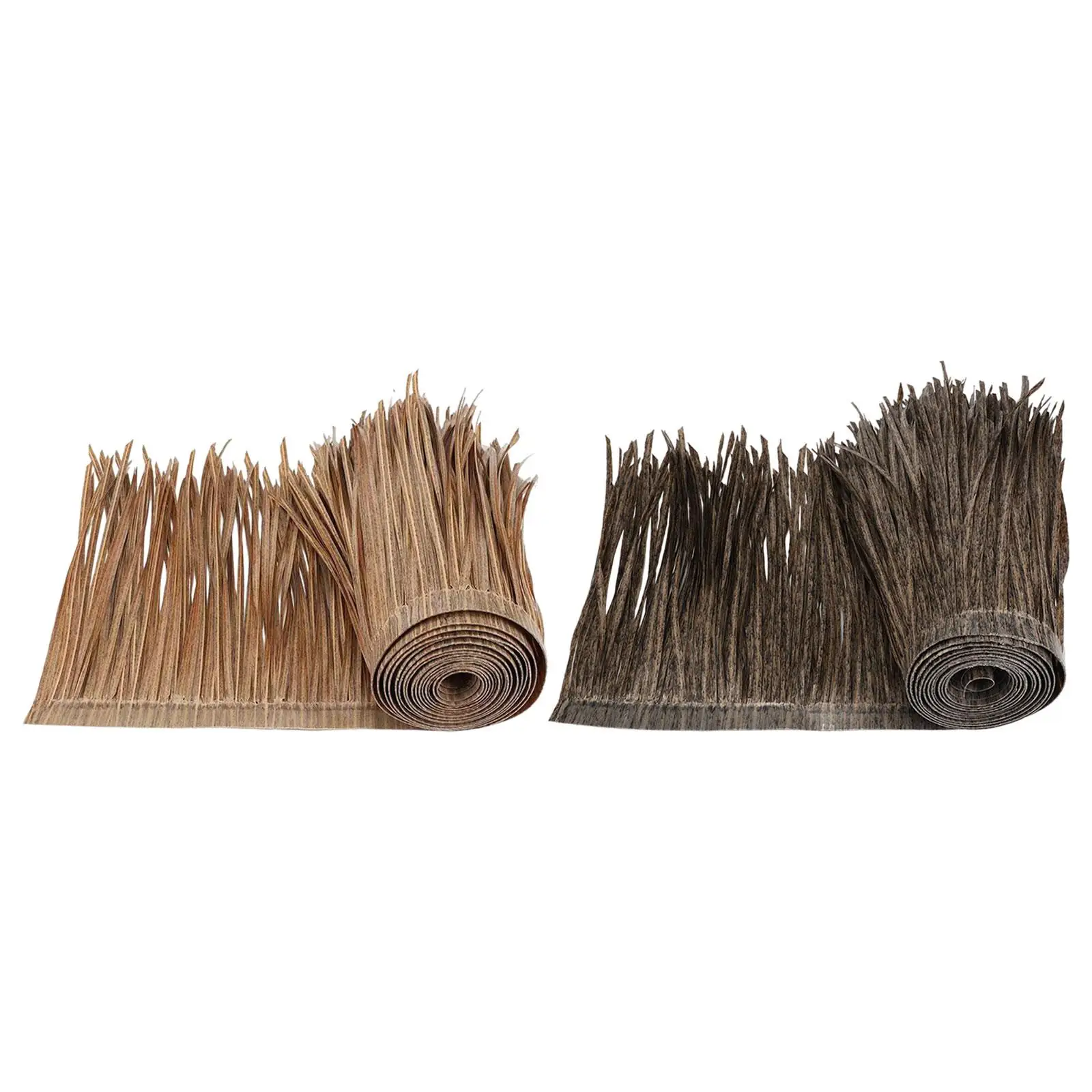 Rotolo Di Paglia Di Palma Sintetica - Ignifuga In PE, Per Tetti, Tiki Bar E Decorazioni Giardino - Foto 4