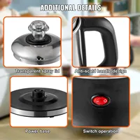 Cafetière électrique Singwinner de 12 tasses, cafetière en acier inoxydable 304 avec fonction de maintien au chaud 4