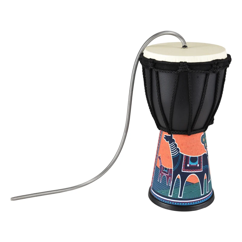 Spring Drum 4Inch Thunder Drum Sound Effect Instrument PVC Portable Thunder Sound Simulation For Events Celebration