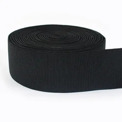 Elastic Nylon Lace Bands for Sewing and DIY Accessories (EB226 - Black)