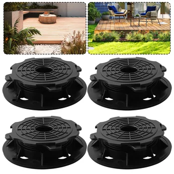 4-Pack Adjustable Decking Pedestal Supports 1