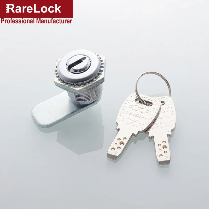 2 Sets Zinc Alloy Drawer Lock With 2 Keys, Linkage Desk Lock
